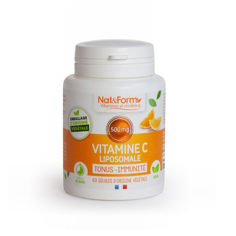 image Vitamine C Liposomale  Boîte de 60 gélules végétales  PMA